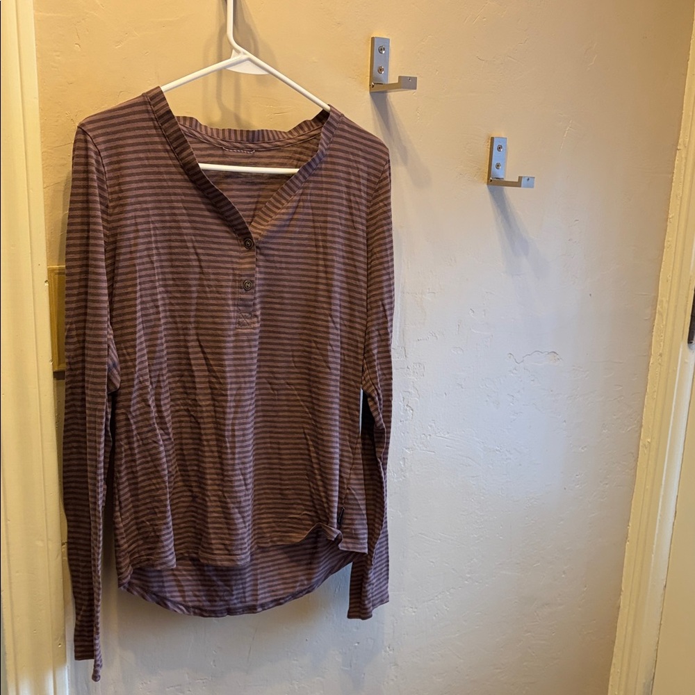 Patagonia Striped Purple Women's Top